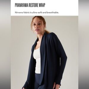 Athleta Pranayama wrap